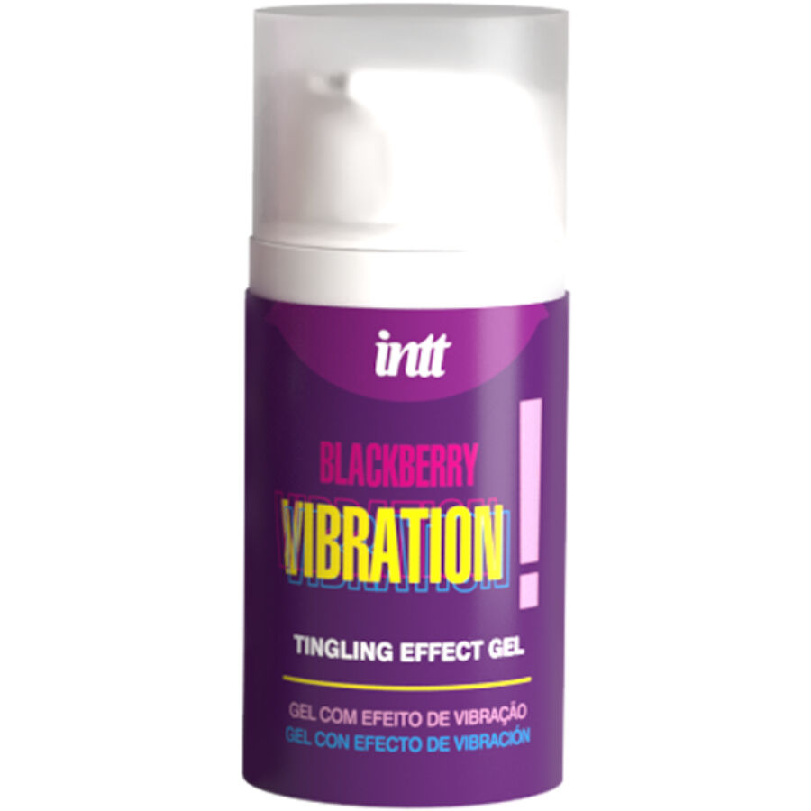 INTT RELEASES - GEL VIBRATÓRIO LÍQUIDO SABOR AMORA 15 ML
