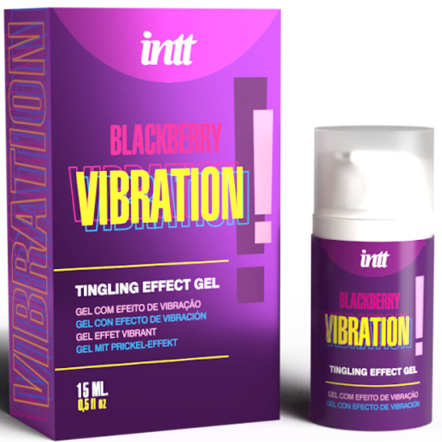 INTT RELEASES - GEL VIBRATÓRIO LÍQUIDO SABOR AMORA 15 ML - Image 3