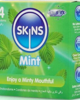 SKINS – CAMISINHAS PREMIUM DE MENTA – PACOTE COM 4