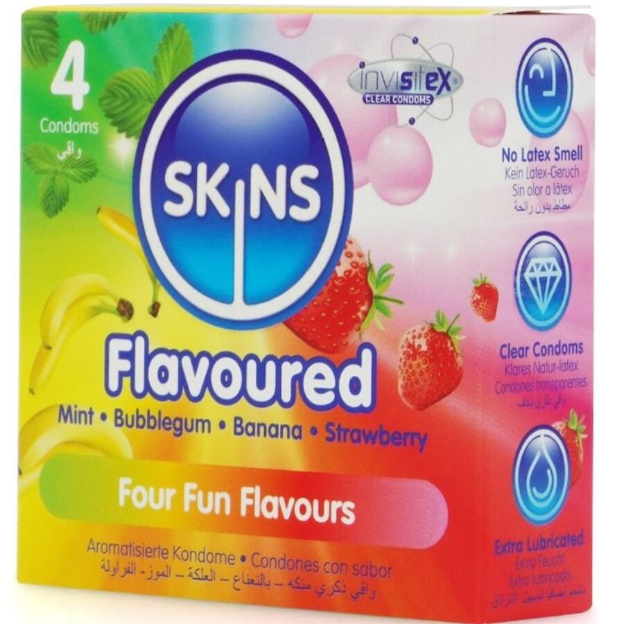 SKINS - CAMISINHAS PREMIUM MULTI SABORES - PACOTE COM 4 - Image 2