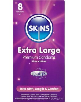 SKINS – CAMISINHAS PREMIUM EXTRA GRANDES – PACOTE COM 8 UNIDADES