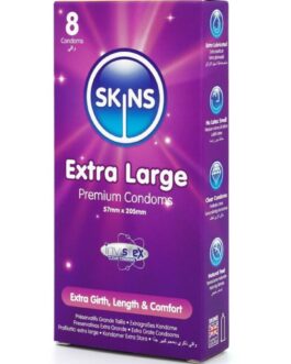 SKINS – CAMISINHAS PREMIUM EXTRA GRANDES – PACOTE COM 8 UNIDADES