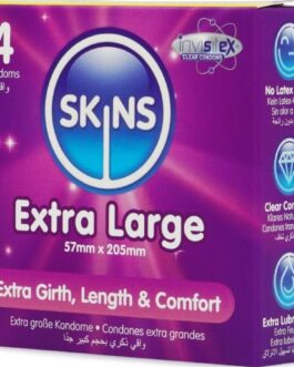 SKINS – CAMISINHAS PREMIUM EXTRA GRANDES – PACOTE COM 4 UNIDADES