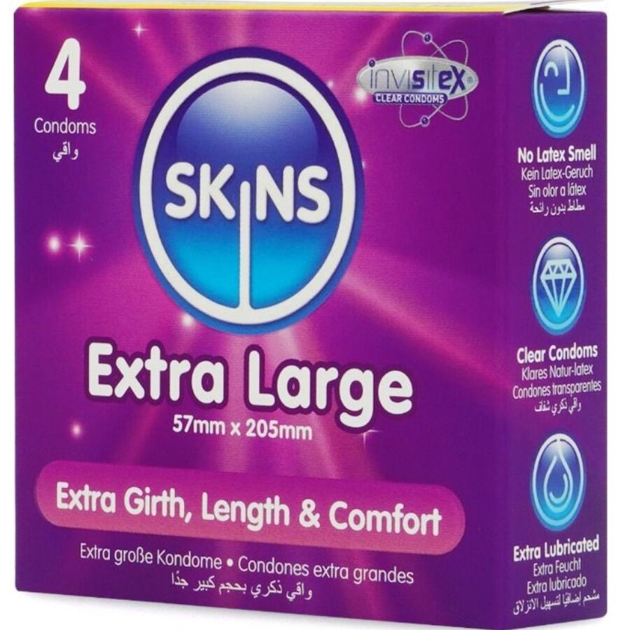 SKINS - CAMISINHAS PREMIUM EXTRA GRANDES - PACOTE COM 4 UNIDADES - Image 2