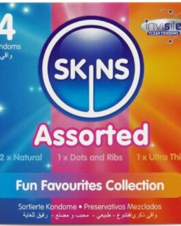 SKINS – PACOTE COM 4 CAMISINHAS PREMIUM VARIADAS