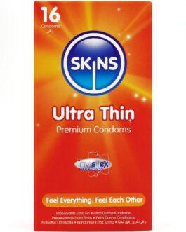SKINS – CAMISINHAS PREMIUM ULTRA FINAS – PACOTE COM 16 UNIDADES