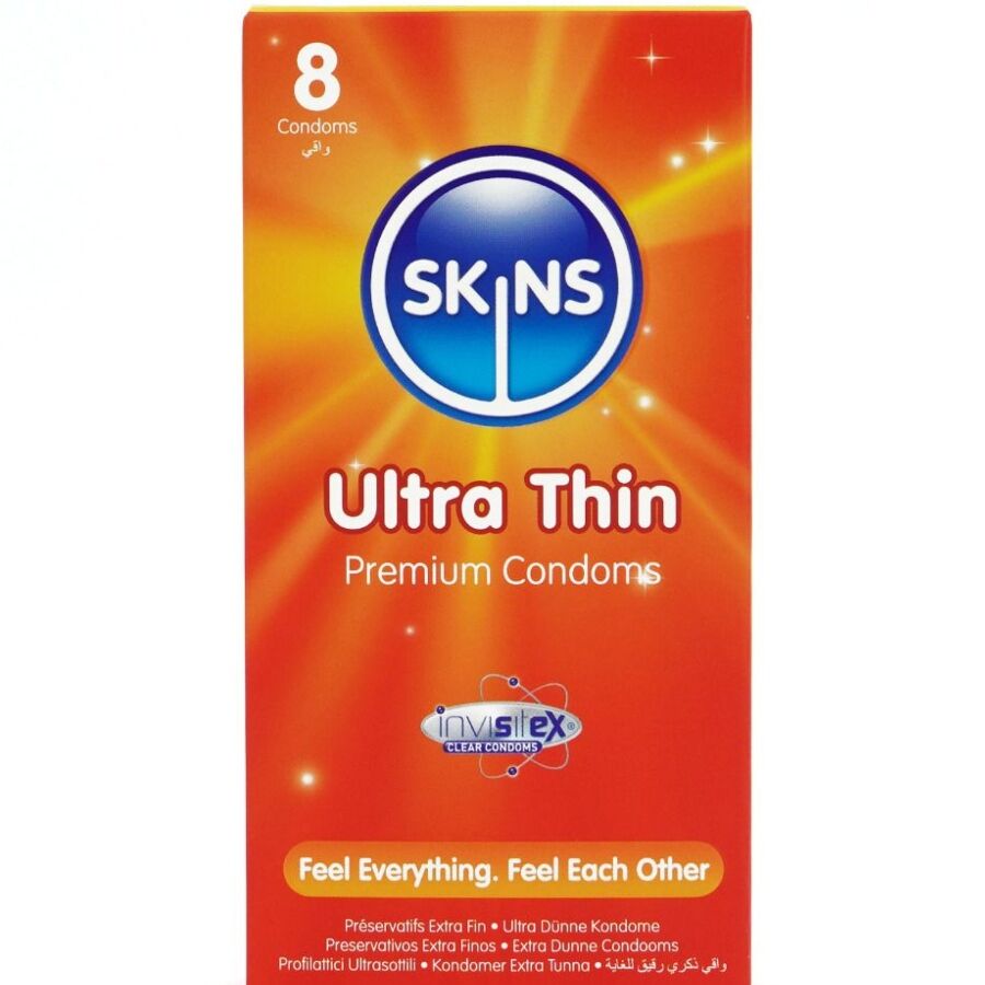 SKINS - CAMISINHAS PREMIUM ULTRA FINAS - PACOTE COM 8