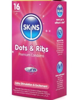 SKINS – DOTS & RIBS PREMIUM CONSERVS – PACOTE COM 16