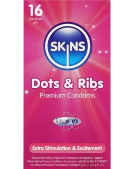 SKINS – DOTS & RIBS PREMIUM CONSERVS – PACOTE COM 16