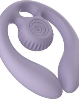 SNAIL VIBE – GIZI DUO ESTIMULADOR PARA CASAIS COM CONTROLE REMOTO LILÁS