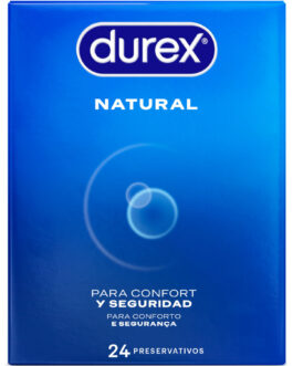DUREX – CAMISINHAS NATURAIS 24 UNIDADES