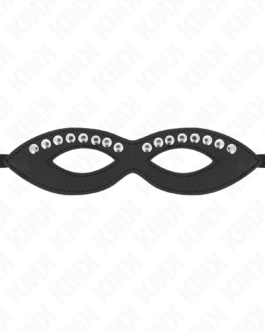 KINK – MÁSCARA PARA OS OLHOS COM MINI REBITES MODELO 1 20,5 x 5,5 CM