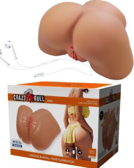 CRAZY BULL – ILANA VIBRADOR E SUCTOR DE BUNDA FEMININA REALISTA COM SOM 6,8 KG