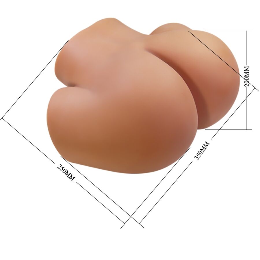 CRAZY BULL - ILANA VIBRADOR E SUCTOR DE BUNDA FEMININA REALISTA COM SOM 6,8 KG - Image 8