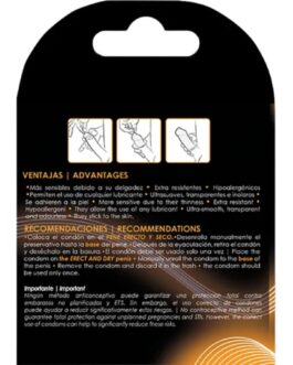 UNIQ – CAMISINHAS CLÁSSICAS SEM LÁTEX – 3 UNIDADES