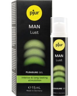 PJUR – MAN LUST GEL PARA PRAZER – ESTIMULAÇÃO INTENSA E DURADOURA – 15 ML