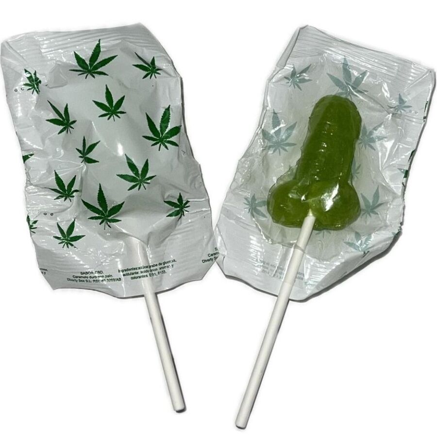 GOLD DEVIL - 1 PIRULITO DE PÊNIS CANNABIS ARAMA