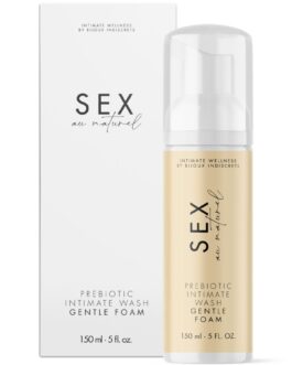 BIJOUX INDISCRETS – SEX AU NATUREL GEL ÍNTIMO PREBIÓTICO COM ESPUMA 150 ML