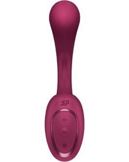 SATISFYER – G FOR GODDESS 2 RABBIT VIBRATOR BOTTLE BORDEAUX
