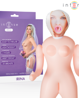 Bonecas Intensas – Irina, boneca inflável com três orifícios