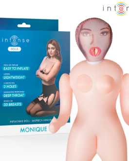 Bonecas Intensas – Boneca Inflável Monique com Três Orifícios