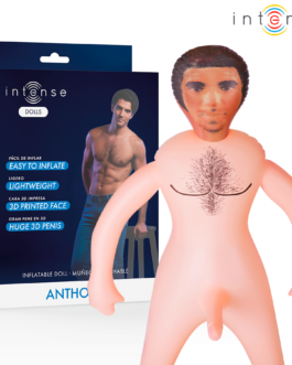 Boneca inflável Anthony da Intense Dolls com pênis 3D