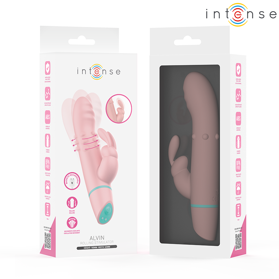 INTENSE - ALVIN RABBIT STIMULATOR & ROLLING VIBRATOR + OSCILANTE - Image 4