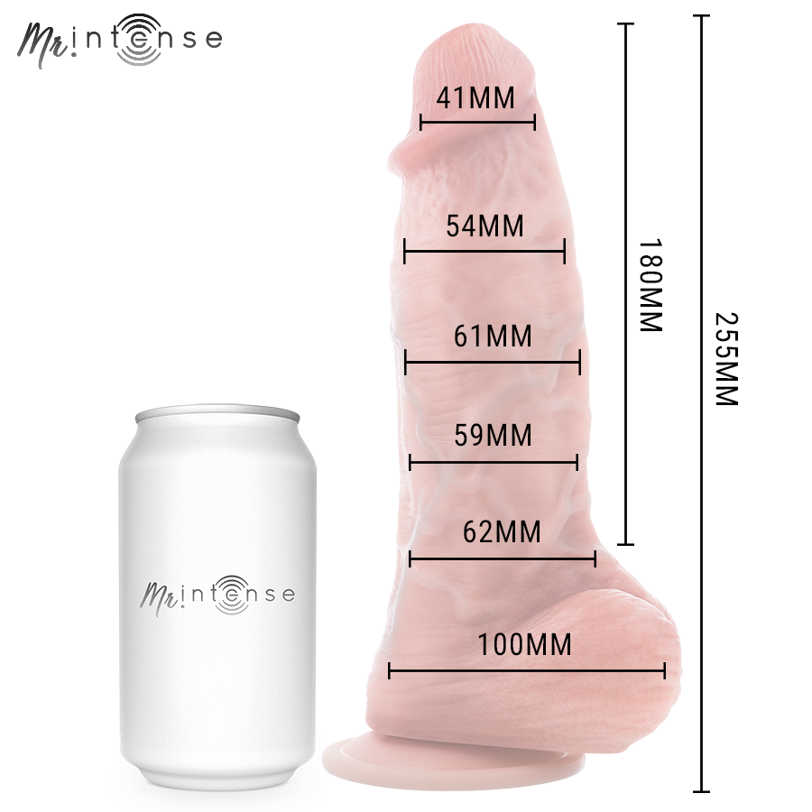 MR INTENSE - DILDO DE SILICONE SPENCER COM PÊNIS GRANDE 25,5 CM -Ø- 6,2 CM - Image 4