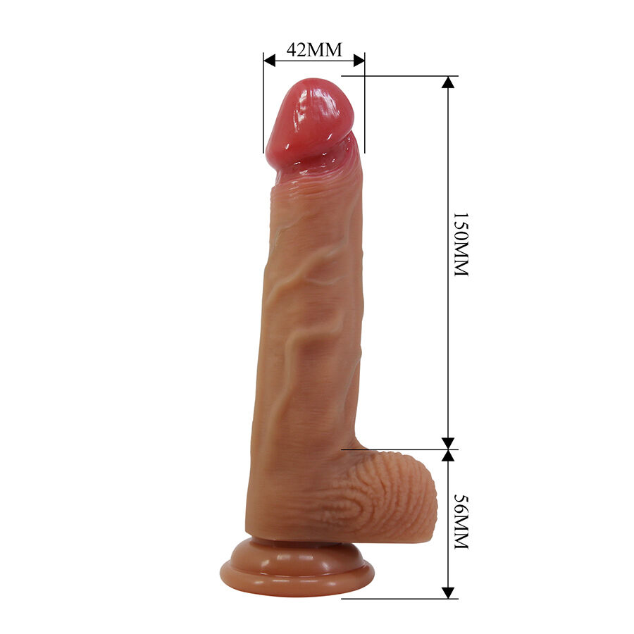 PRETTY LOVE - LISLE DILDO REALISTA COM VENTOSA 20,6 CM -Ø- 4,2 CM - Image 7