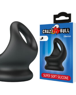 CRAZY BULL – ANEL DE SUPORTE PARA PÊNIS E TESTÍCULOS OBERON