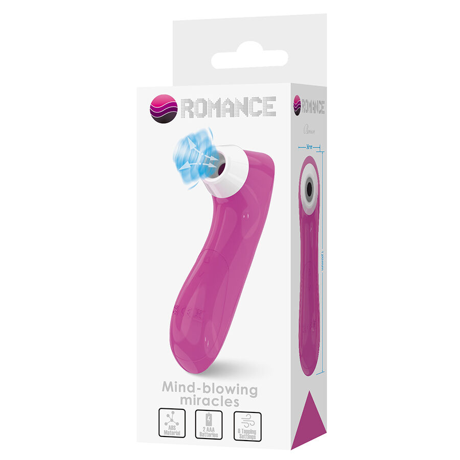 ROMANCE - DISPOSITIVO DE SUCÇÃO CLITORIAL COM TECNOLOGIA DE PULSAÇÃO ROSA - Image 11