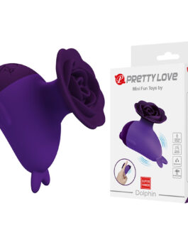 PRETTY LOVE – MINI VIBRADOR GOLPHIN COM CLIP