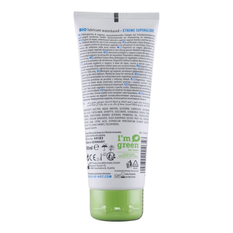 HOT - BIOLUBRIFICANTE À BASE DE ÁGUA XTREME 100 ML - Image 2