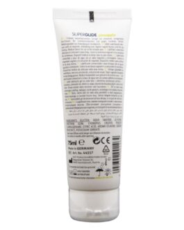 HOT – SUPERGLIDE LUBRIFICANTE COMESTÍVEL À BASE DE ÁGUA COM SABOR ABACAXI 75 ML