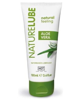 HOT – NATURE LUBE À BASE DE ÁGUA COM ALOE VERA 100 ML