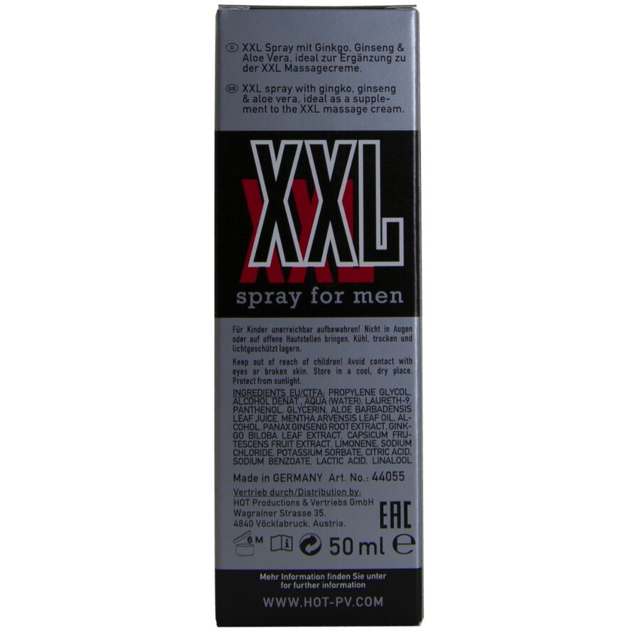 HOT - Spray XXL para Homens 50ml - Image 5