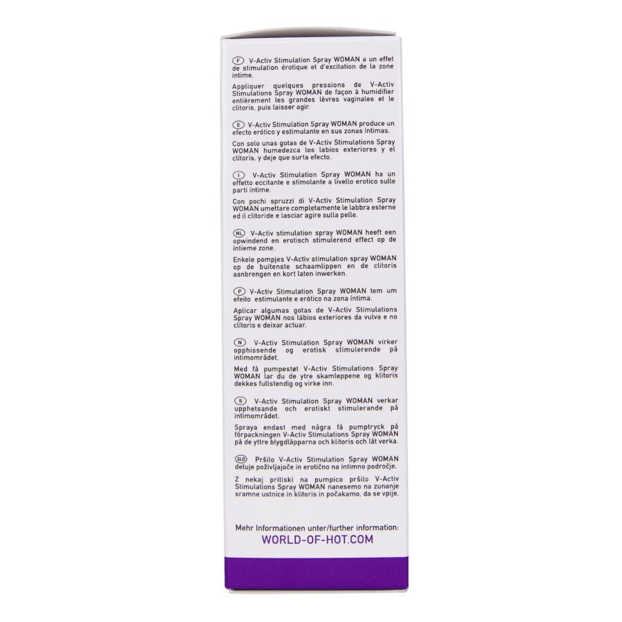 HOT - SPRAY ESTIMULANTE V-ACTIV PARA MULHERES 50 ML - Image 6