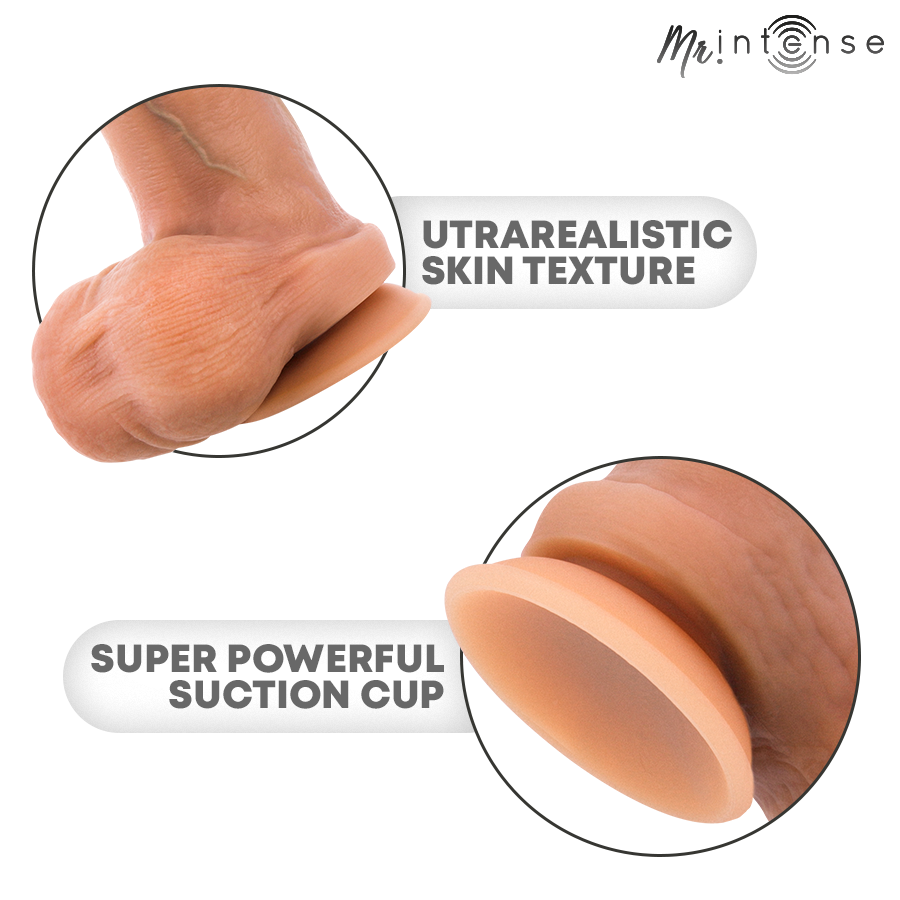 MR INTENSE - BRUCE S DILDO DE SILICONE COM TESTÍCULOS 17,8 CM -Ø- 4 CM - Image 6