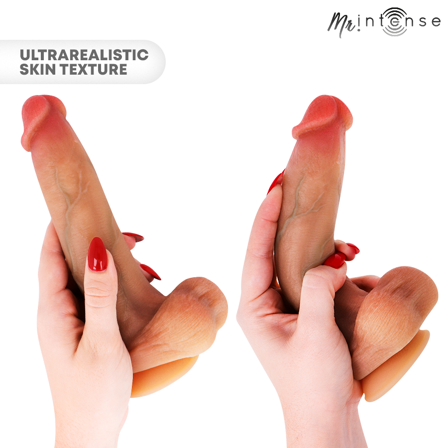 MR INTENSE - BRUCE M DILDO DE SILICONE COM TESTÍCULOS 20 CM -Ø- 4,5 CM - Image 2