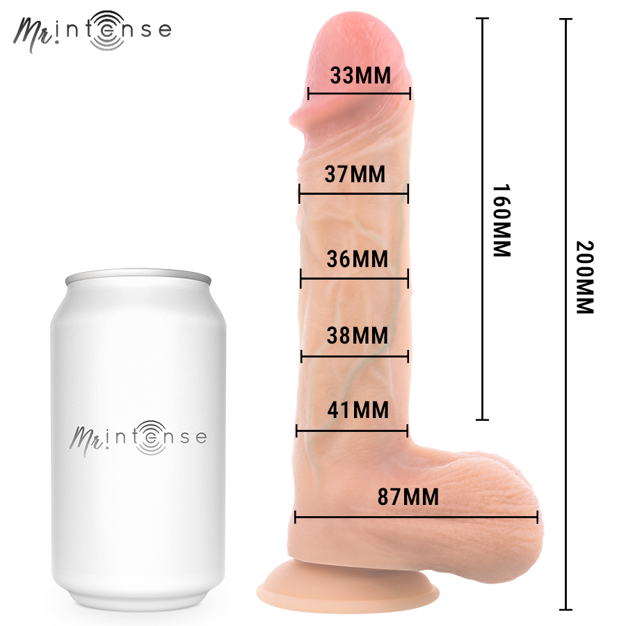 MR INTENSE - VIBRADOR LOGAN DE SILICONE COM EFEITO DE CALOR E CONTROLE REMOTO 20 CM -Ø- 4,1 CM - Image 10