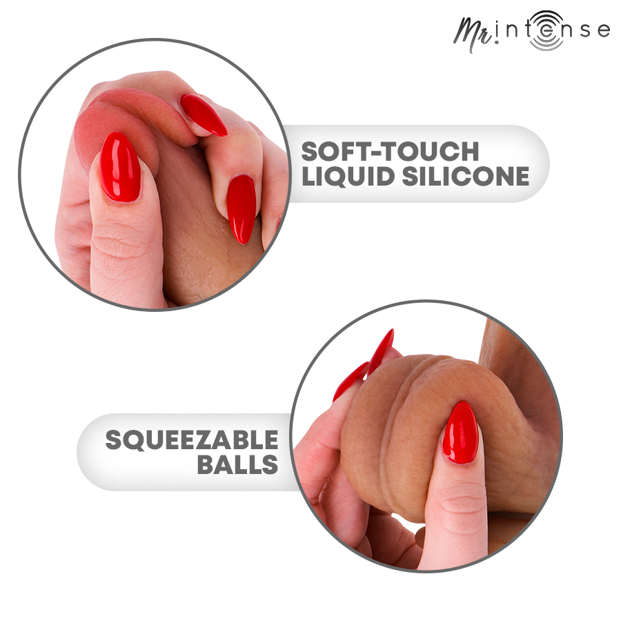 MR INTENSE - VIBRADOR LOGAN DE SILICONE COM EFEITO DE CALOR E CONTROLE REMOTO 20 CM -Ø- 4,1 CM - Image 9