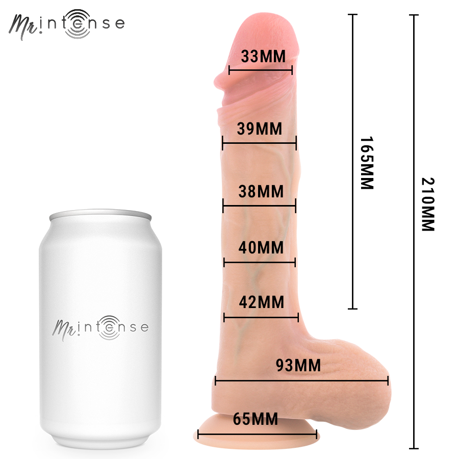 MR INTENSE - BRADLEY Vibrador de Silicone com Efeito de Aquecimento e Controle Remoto 21 cm - Ø - 4,2 cm - Image 9