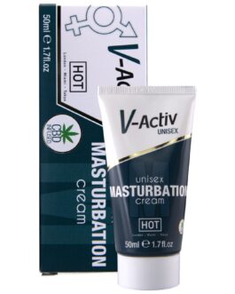 HOT – CREME PARA MASTURBAÇÃO COM CBD – UNISSEX 100ML