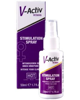 HOT – SPRAY ESTIMULANTE V-ACTIV PARA MULHERES 50 ML