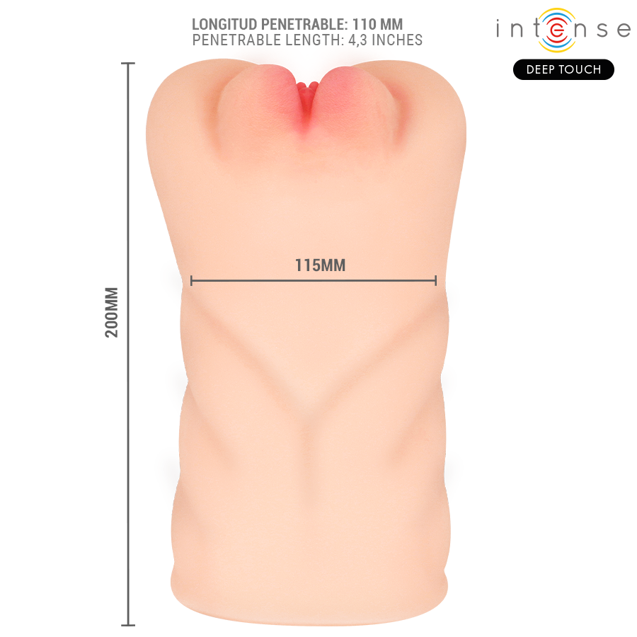 Toque profundo e intenso - Masturbador vaginal Krista com sucção, vibração e efeito de voz 1,2 kg - Image 5