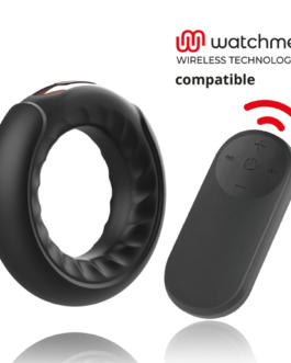 ANBIGUO – ANEL VIBRATÓRIO ADRIANO + CONTROLE REMOTO WATCHME