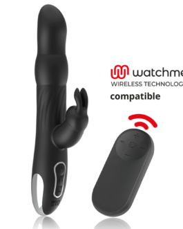 BRILLY GLAM – MOEBIUS RABBIT VIBRADOR E ROTADOR + CONTROLE REMOTO WATCHME