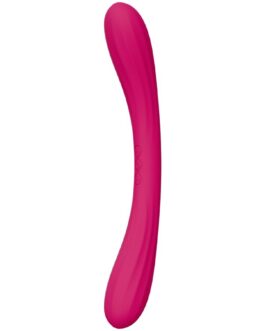 LELO – VIBRADOR DE PONTA DUPLA BOOMERANG CEREJA