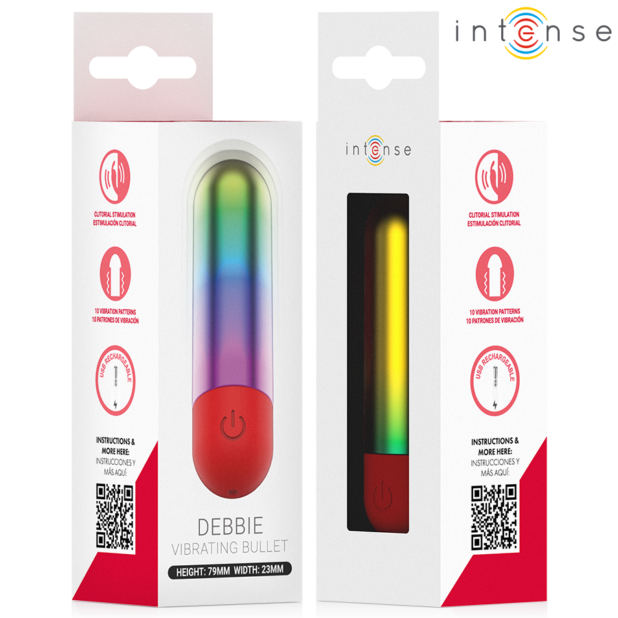 INTENSO - DEBBIE RAINBOW CLITORIS VIBRATÓRIO BULLET - Image 6
