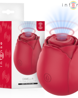 INTENSO – CAMELLIA CLITORAL SUCTION ROSE BY WAVES BORDEAUX